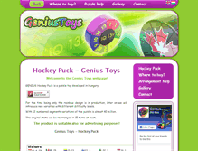 Tablet Screenshot of geniustoys.eu